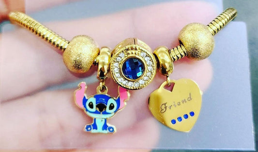 pandora stitch con corazón