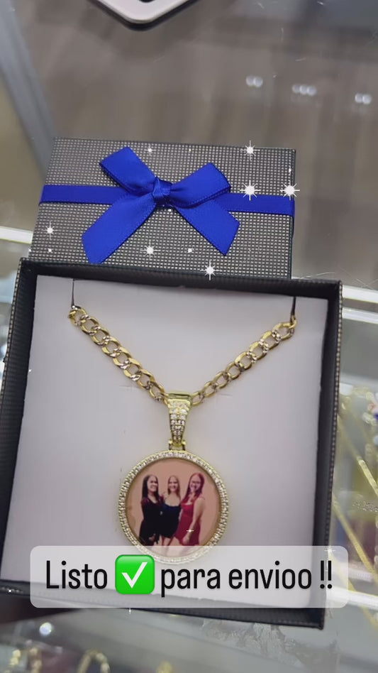 Cadena con foto